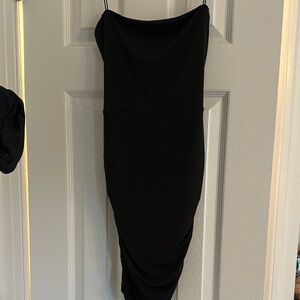 Open-back Black Dress